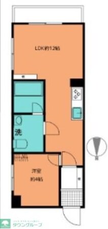 パレス上井草の物件間取画像